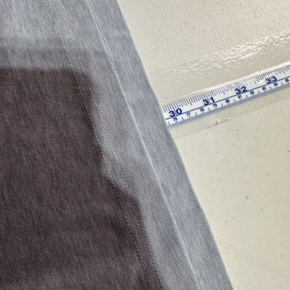 Travis Mathew Golf Shirt Mens Large Gray Blue Striped Polo Short Sleeve Casual - Picture 12 of 13